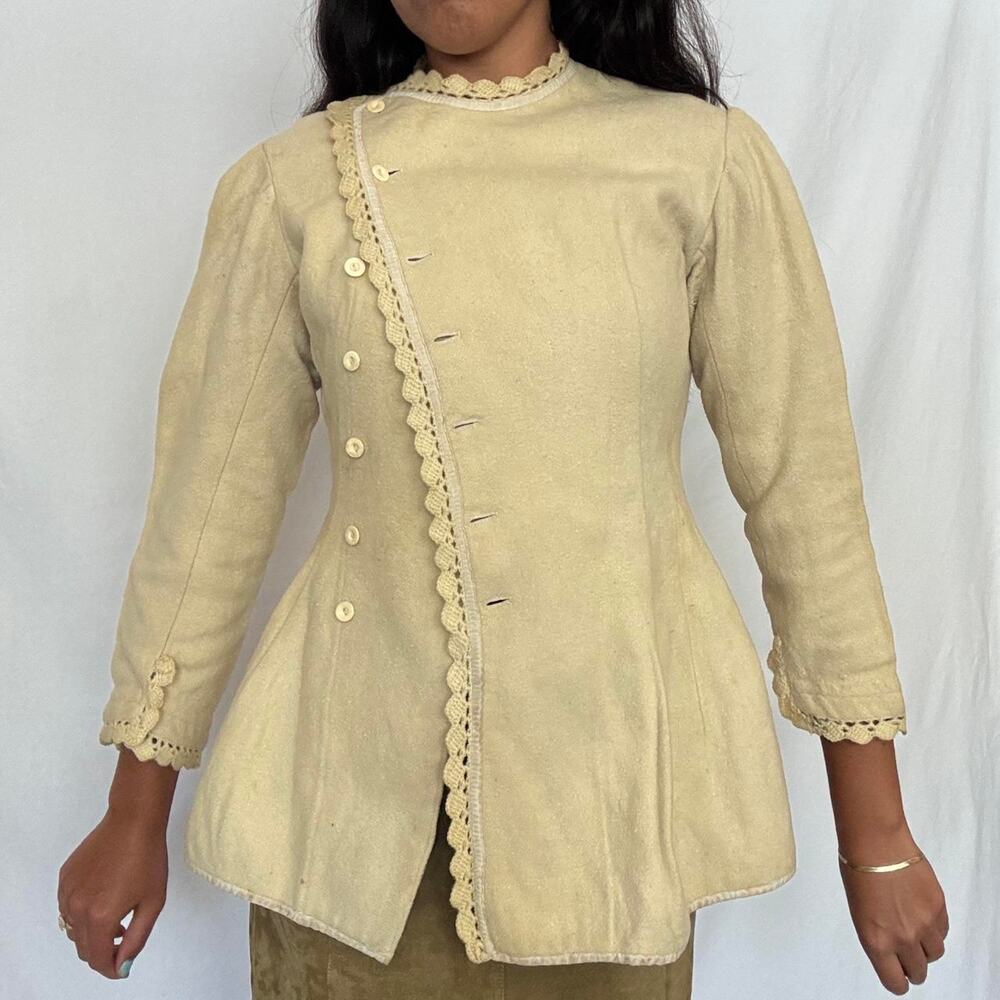 Antique edwardian wool jacket